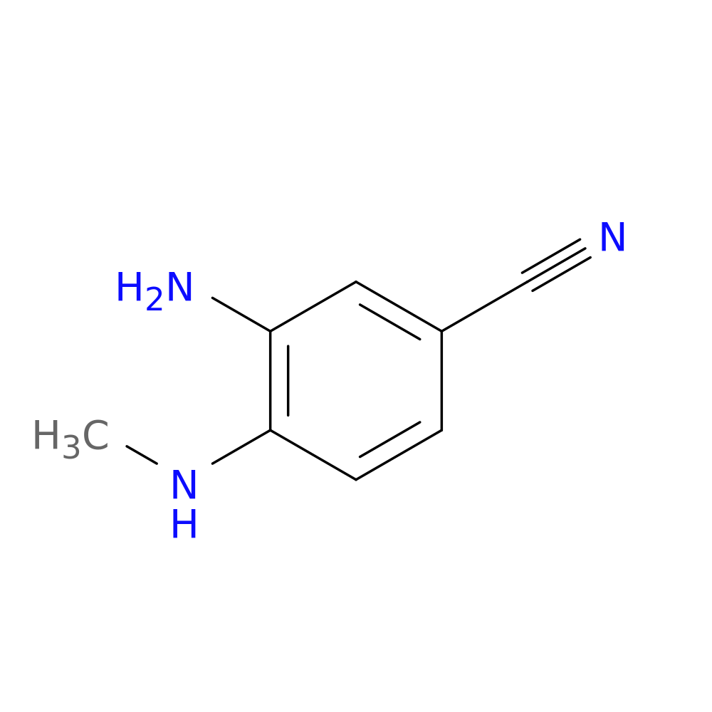 Benzonitrile,3-amino-4-(methylamino)-