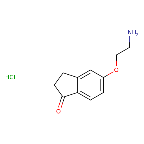 5-(2-aminoethoxy)-2,3-dihydro-1H-inden-1-onehydrochloride