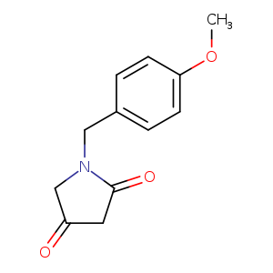 1-[(4-methoxyphenyl)methyl]pyrrolidine-2,4-dione