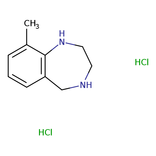 9-methyl-2,3,4,5-tetrahydro-1H-1,4-benzodiazepine dihydrochloride