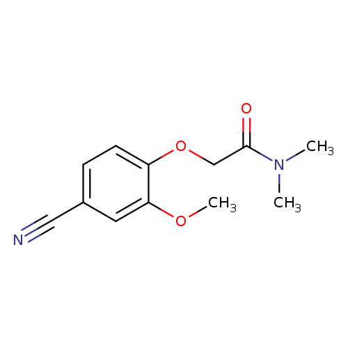 2-(4-cyano-2-methoxyphenoxy)-N,N-dimethylacetamide