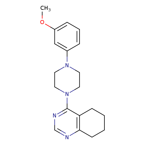 4-[4-(3-methoxyphenyl)piperazin-1-yl]-5,6,7,8-tetrahydroquinazoline