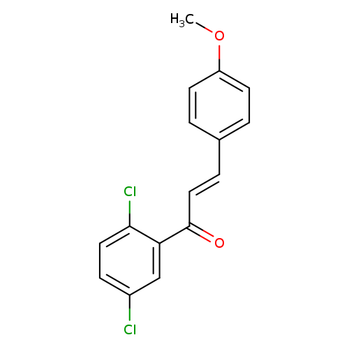 (2E)-1-(2,5-dichlorophenyl)-3-(4-methoxyphenyl)prop-2-en-1-one