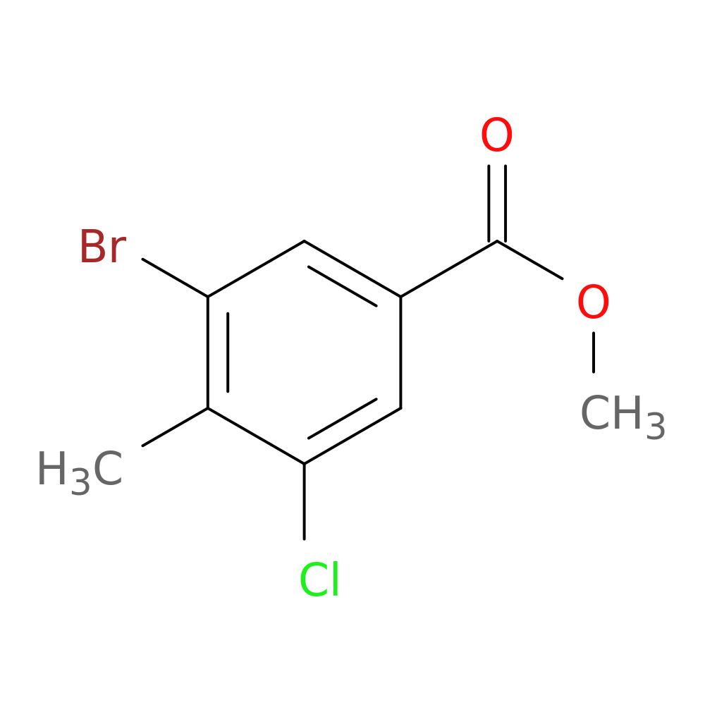 Methyl 3-Bromo-5-Chloro-4-Methylbenzoate