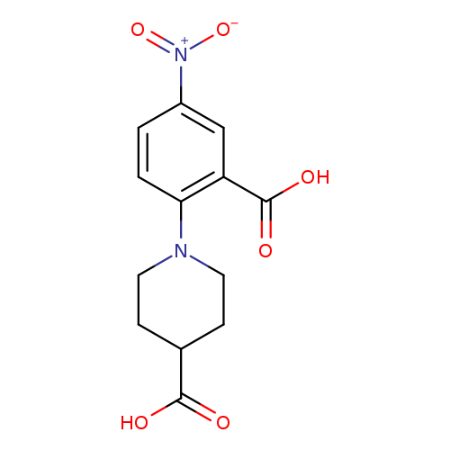1-(2-Carboxy-4-nitrophenyl)piperidine-4-carboxylic acid
