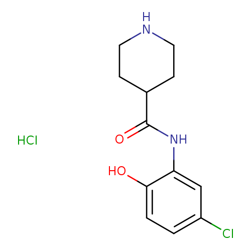 N-(5-Chloro-2-hydroxyphenyl)piperidine-4-carboxamide hydrochloride