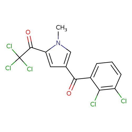 2,2,2-trichloro-1-[4-(2,3-dichlorobenzoyl)-1-methyl-1H-pyrrol-2-yl]ethan-1-one