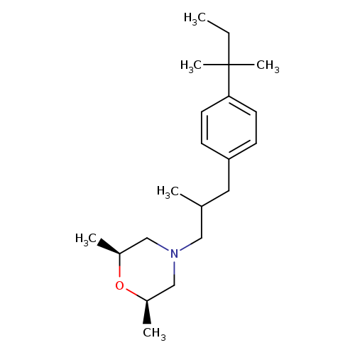 cis-4-[3-[4-(1,1-Dimethylpropyl)phenyl]-2-methylpropyl]-2,6-dimethylmorpholine