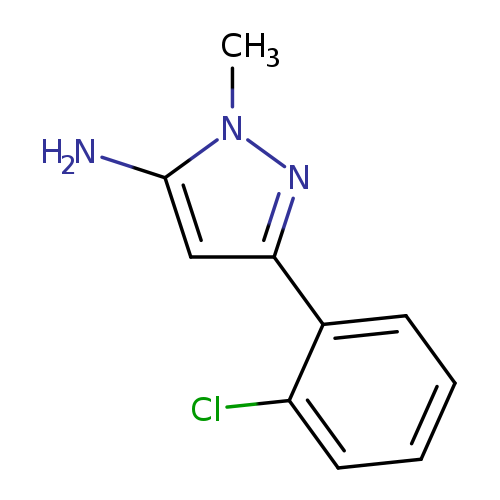 3-Amoino-5-(2-chlorophenyl)-2-methylpyrazole
