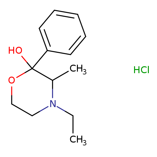 4-ETHYL-2-HYDROXY-3-METHYL-2-PHENYLMORPHOLINE HCL
