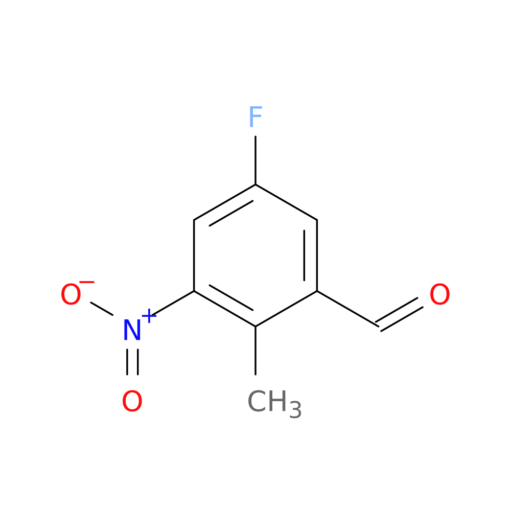 5-fluoro-2-methyl-3-nitrobenzaldehyde