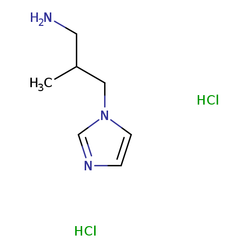 3-(1H-imidazol-1-yl)-2-methylpropan-1-amine dihydrochloride