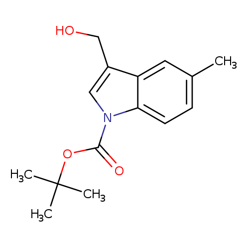 tert-butyl 3-(hydroxymethyl)-5-methylindole-1-carboxylate