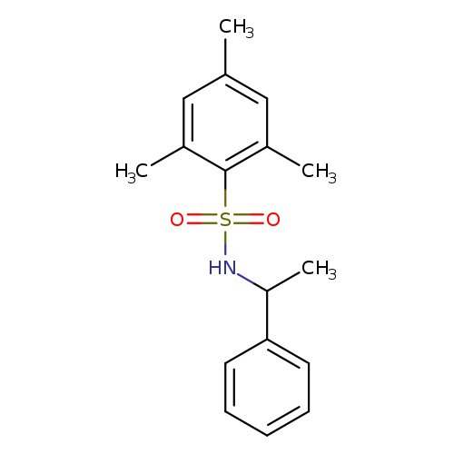 2,4,6-Trimethyl-n-(1-phenylethyl)benzenesulfonamide