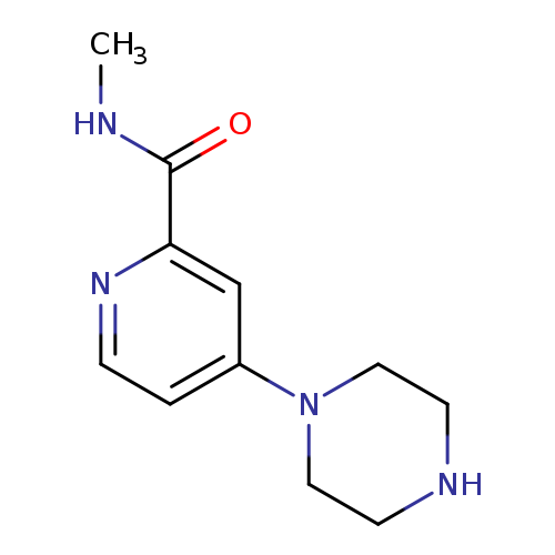 N-Methyl-4-(1-piperazinyl)-2-pyridinecarboxamide