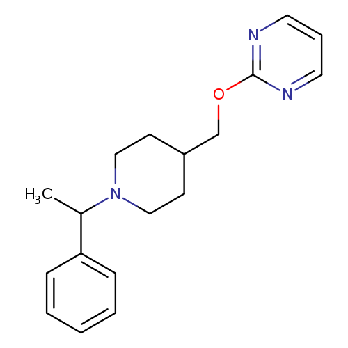 2-{[1-(1-phenylethyl)piperidin-4-yl]methoxy}pyrimidine