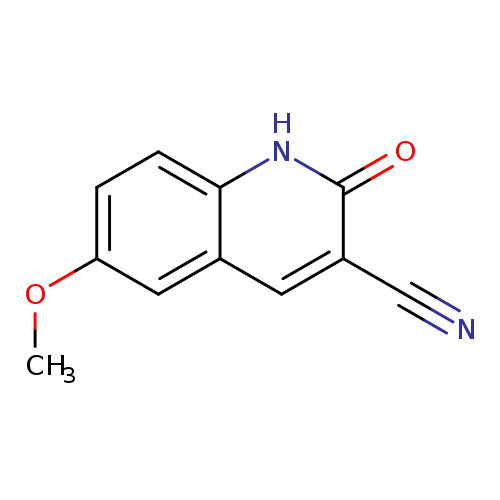 1,2-Dihydro-6-methoxy-2-oxo-3-quinolinecarbonitrile