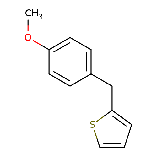2-(4-methoxybenzyl)thiophene