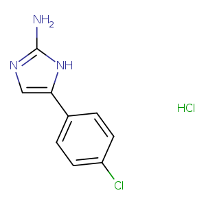 5-(4-chlorophenyl)-1H-imidazol-2-amine hydrochloride