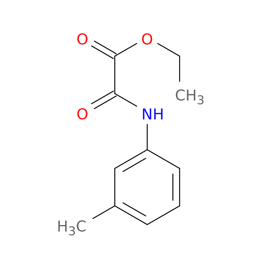 Ethyl [(3-methylphenyl)amino](oxo)acetate