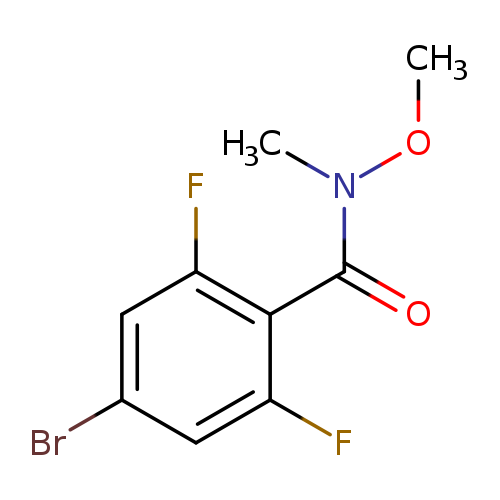 4-Bromo-2,6-difluoro-N-methoxy-N-methylbenzamide