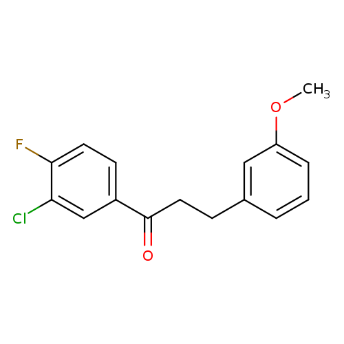 3'-Chloro-4'-fluoro-3-(3-methoxyphenyl)propiophenone