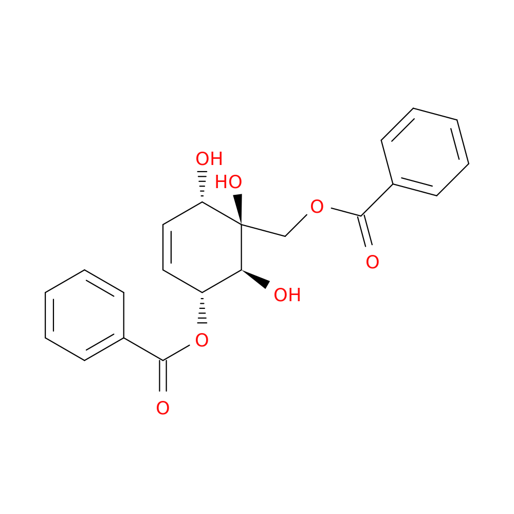 ((1R,2S,5R,6S)-5-(Benzoyloxy)-1,2,6-trihydroxycyclohex-3-en-1-yl)methyl benzoate