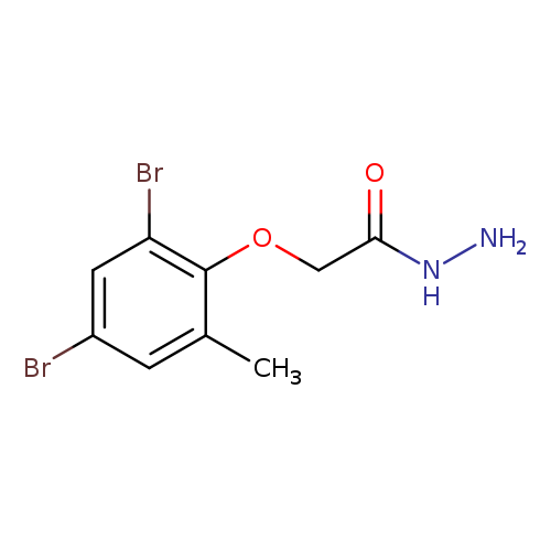 2-(2,4-Dibromo-6-methylphenoxy)acetohydrazide