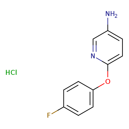 6-(4-fluorophenoxy)-3-pyridinamine hydrochloride