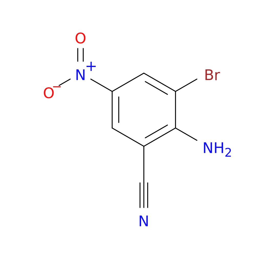 2-Amino-3-bromo-5-nitrobenzonitrile