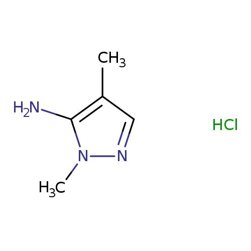 1,4-dimethyl-1H-pyrazol-5-amine hydrochloride