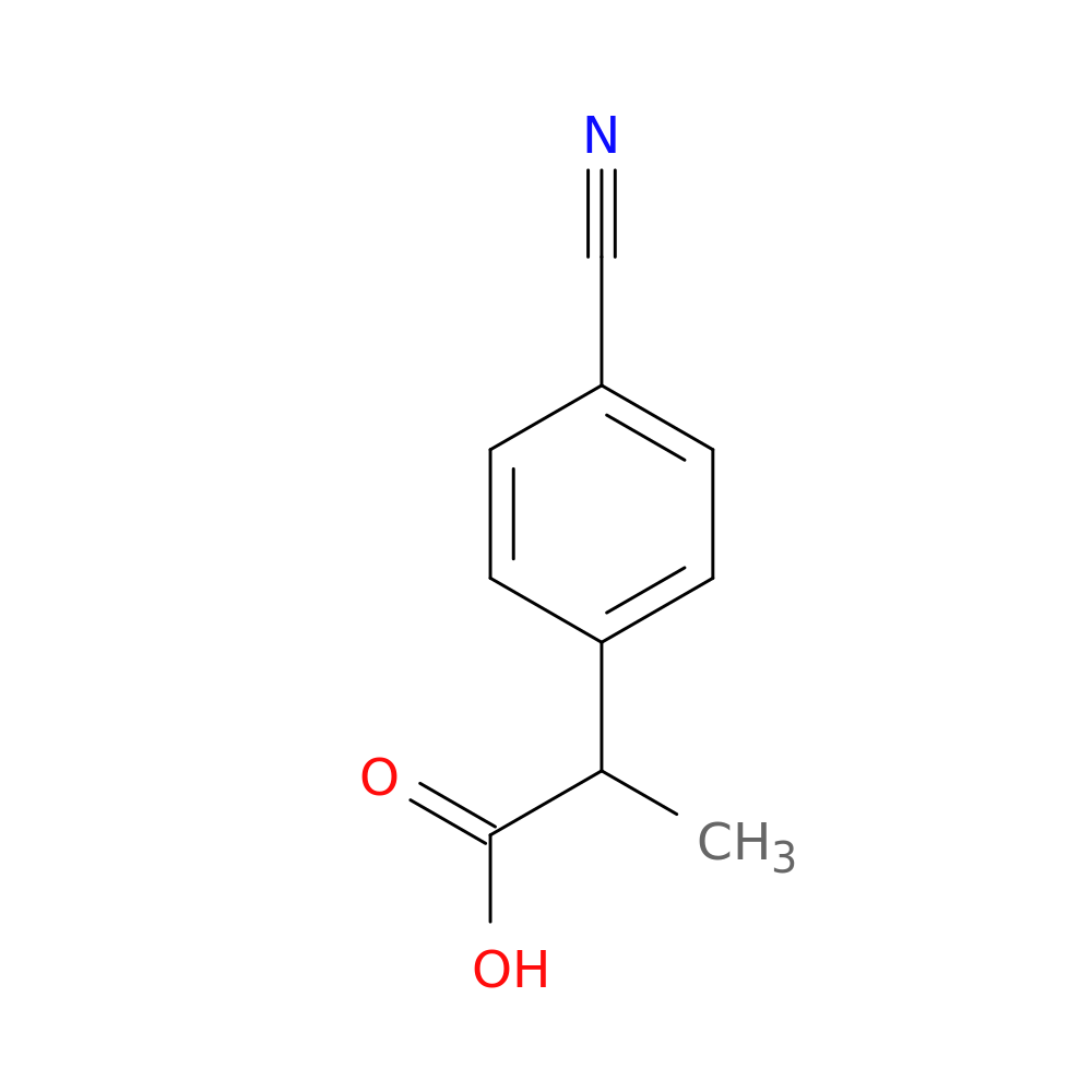 2-(4-Cyanophenyl)propanoic acid