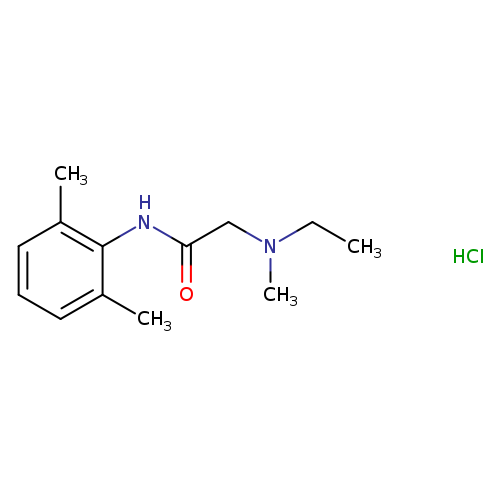 N-(2,6-Dimethylphenyl)-2-(ethylmethylamino)acetamide (hydrochloride)