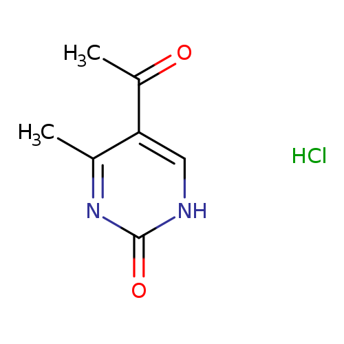 5-acetyl-4-methyl-2(1H)-pyrimidinone hydrochloride