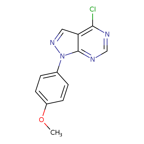 4-CHLORO-1-(4-METHOXYPHENYL)-1H-PYRAZOLO[3,4-D]PYRIMIDINE