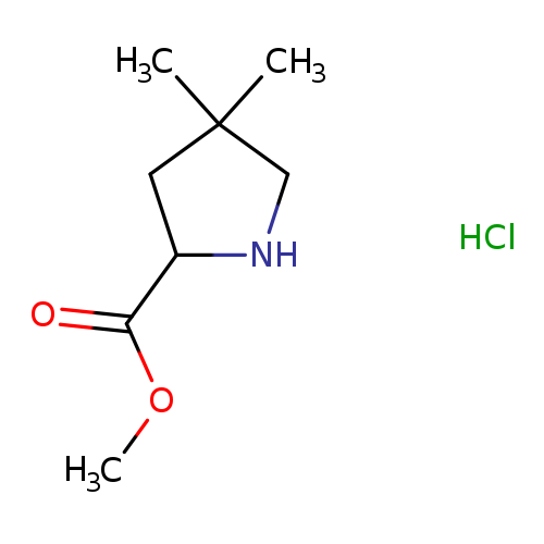 methyl 4,4-dimethylpyrrolidine-2-carboxylate hydrochloride