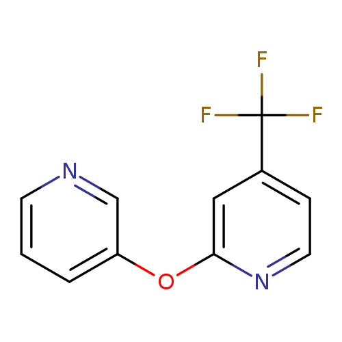 2-(pyridin-3-yloxy)-4-(trifluoromethyl)pyridine