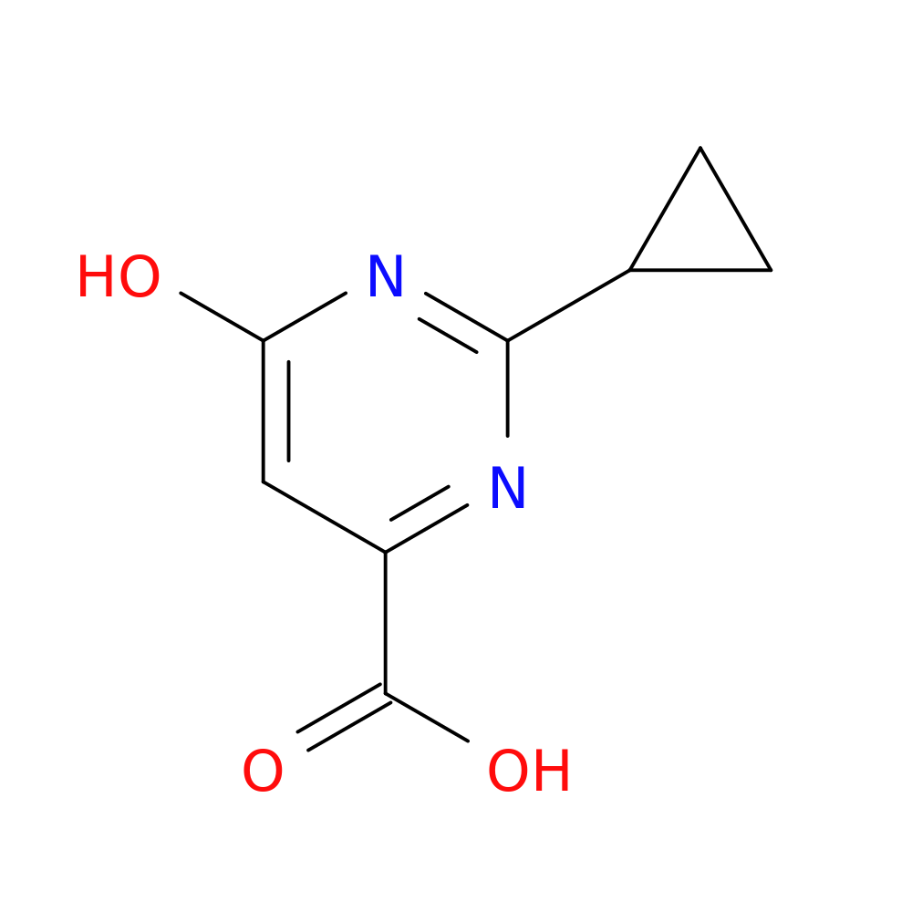 2-Cyclopropyl-6-Hydroxypyrimidine-4-Carboxylic Acid
