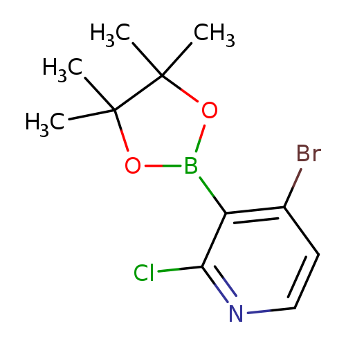 4-Bromo-2-chloro-3-(4,4,5,5-tetramethyl-1,3,2-dioxaborolan-2-yl)pyridine