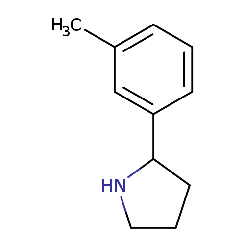 2-(3-Methylphenyl)pyrrolidine
