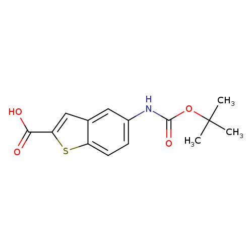 5-((tert-Butoxycarbonyl)amino)benzo[b]thiophene-2-carboxylic acid