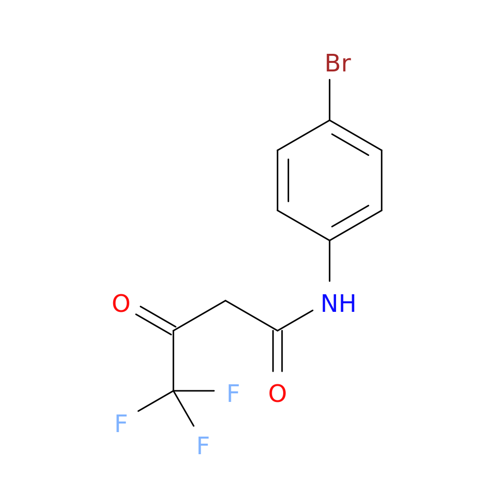 Butanamide, N-(4-bromophenyl)-4,4,4-trifluoro-3-oxo-