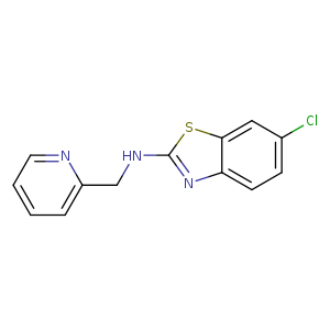 6-Chloro-N-(pyridin-2-ylmethyl)-1,3-benzothiazol-2-amine
