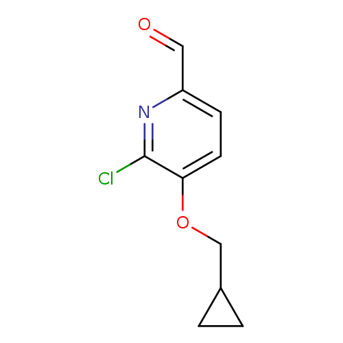 6-Chloro-5-cyclopropylmethoxy-pyridine-2-carbaldehyde
