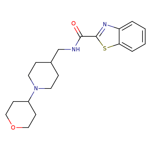 N-{[1-(oxan-4-yl)piperidin-4-yl]methyl}-1,3-benzothiazole-2-carboxamide