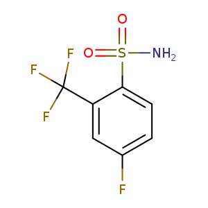 4-fluoro-2-(trifluoromethyl)benzene-1-sulfonamide
