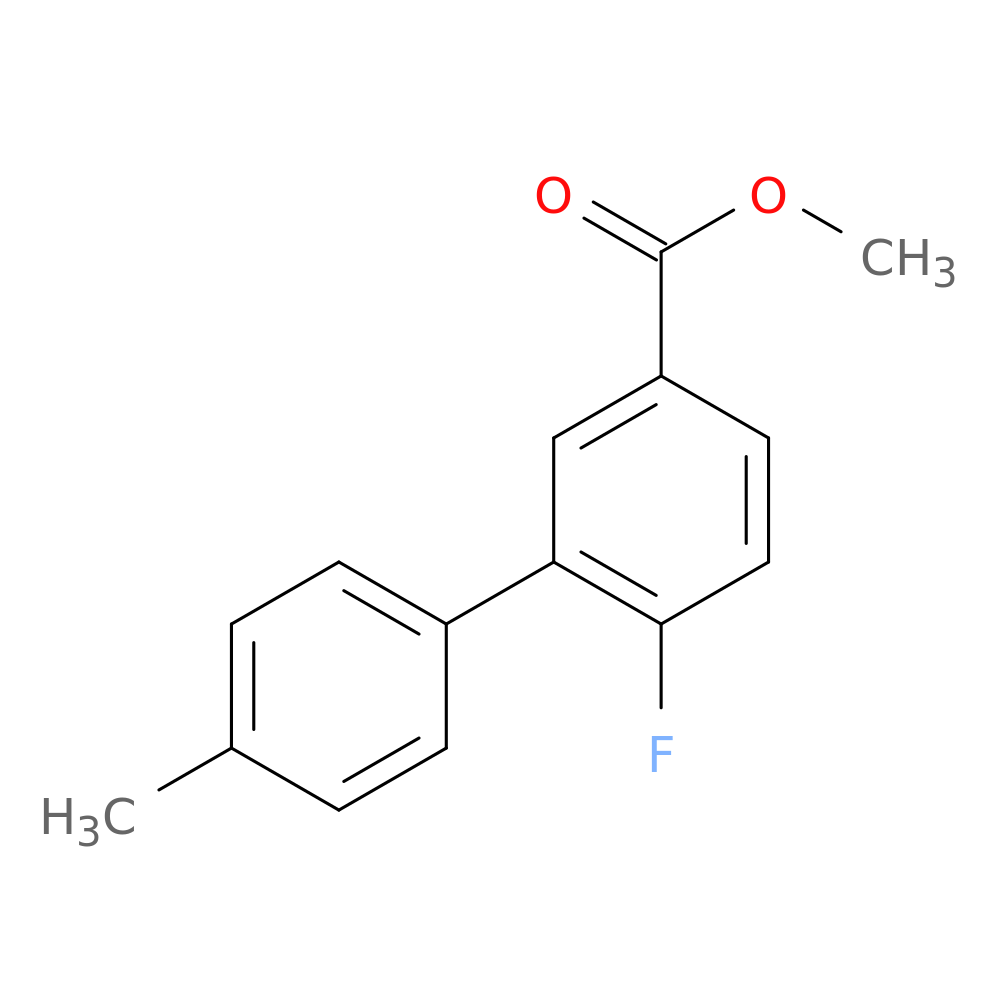 Methyl 4-fluoro-3-(4-methylphenyl)benzoate