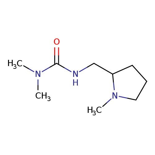 3,3-dimethyl-1-[(1-methylpyrrolidin-2-yl)methyl]urea