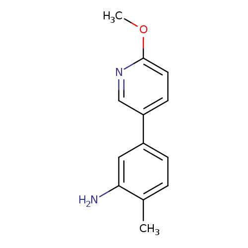5-(6-methoxypyridin-3-yl)-2-methylaniline