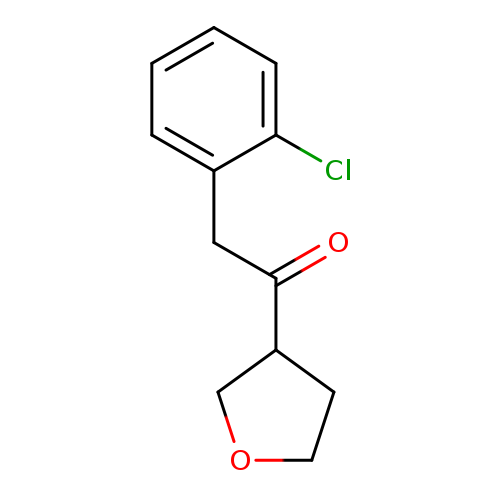 2-(2-chlorophenyl)-1-(oxolan-3-yl)ethan-1-one